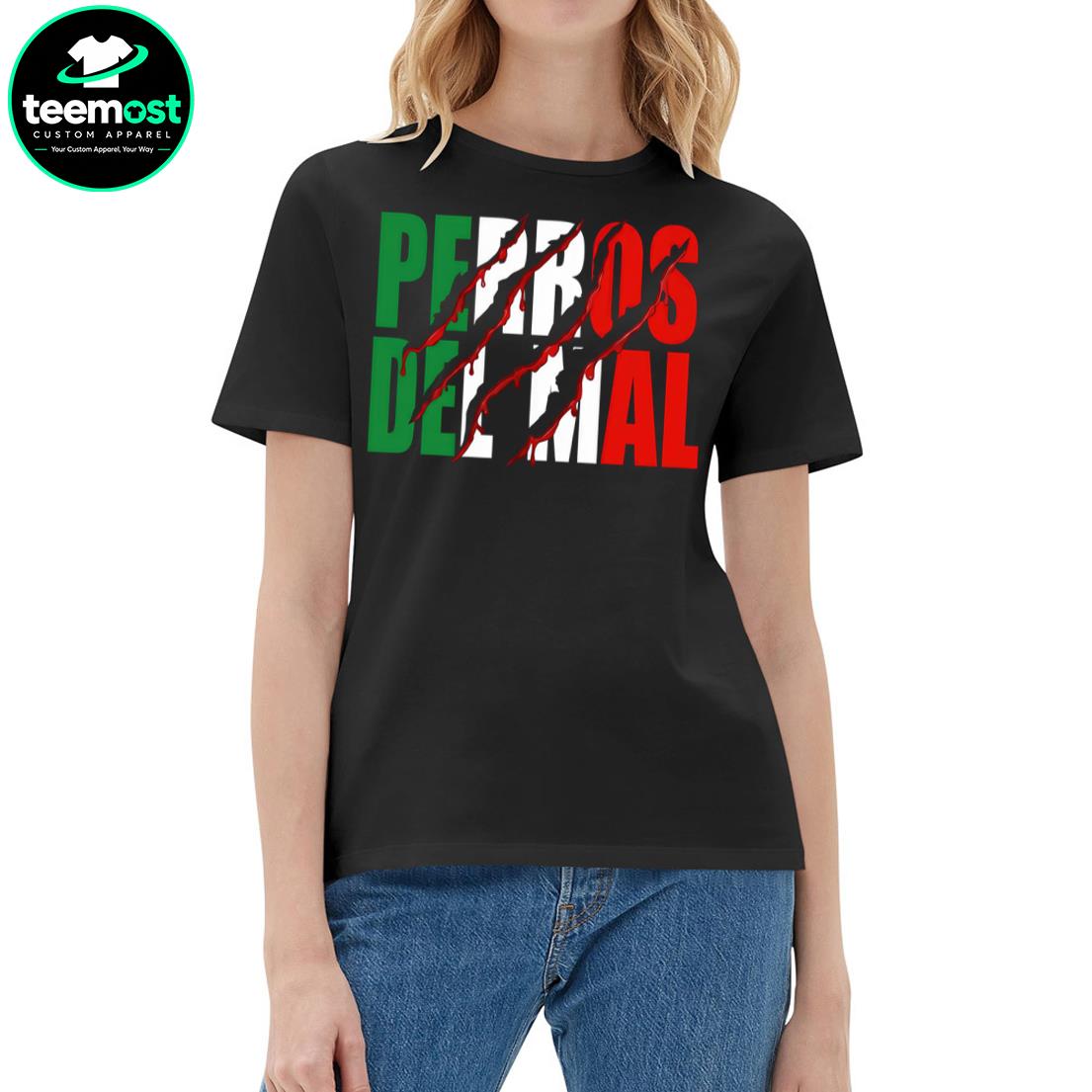 Perros Del Mal Dios Perdona Los Perros No 2026 T-Shirt, Hoodie, Sweatshirt, Ladies Boyfriend Shirt - Image 3