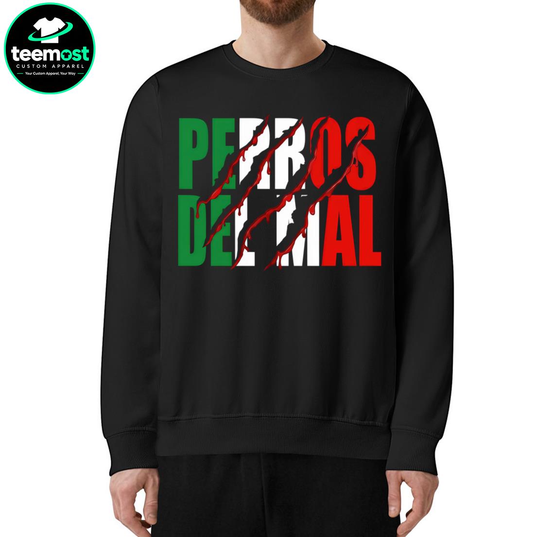 Perros Del Mal Dios Perdona Los Perros No 2026 T-Shirt, Hoodie, Sweatshirt, Ladies Boyfriend Shirt - Image 6